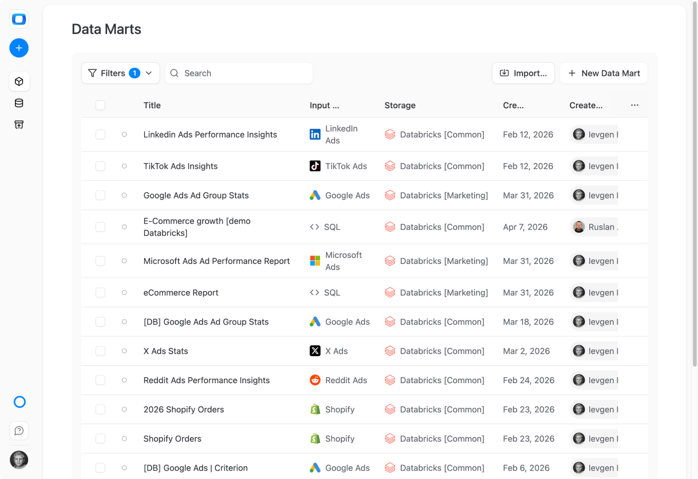 How to use Databricks with OWOX Data Marts