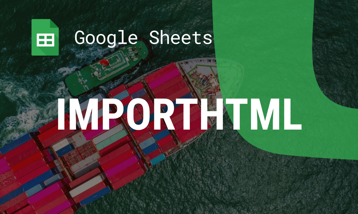 Master ImportHTML in Google Sheets to easily fetch online data tables. Great for research, education, and competitive analysis.