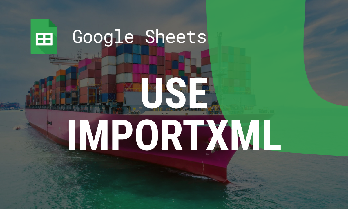 Use ImportXML in Google Sheets to pull specific web content. Ideal for SEO analysis, financial tracking, and research data.