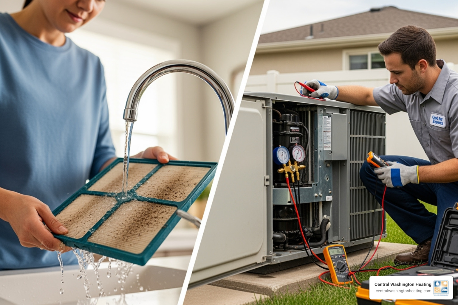 Comparison of DIY and Professional AC Maintenance Tasks - Annual AC service Comparison of DIY and Professional AC Maintenance Tasks - Annual AC service