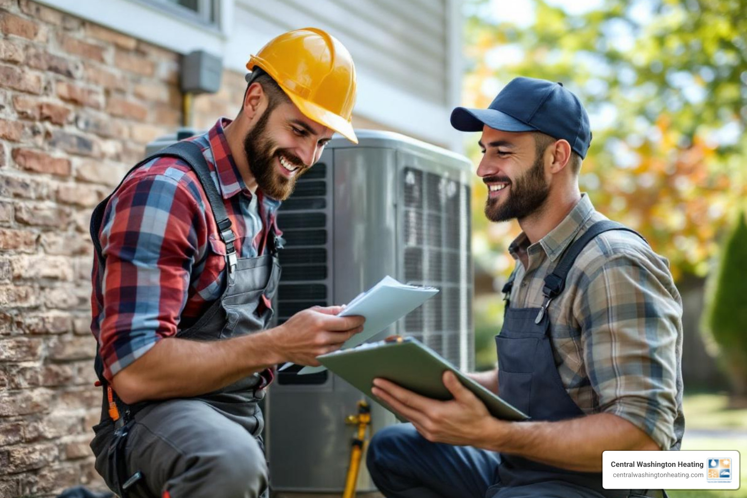 Infographic explaining the cycle of an HVAC tune-up from scheduling to completion - Find me a reliable company for an HVAC tune up in the Entiat area."