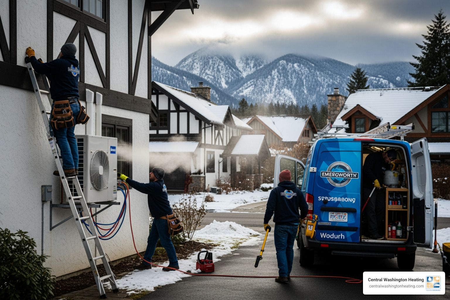 Top 1 Emergency heat pump installation in leavenworth, wa