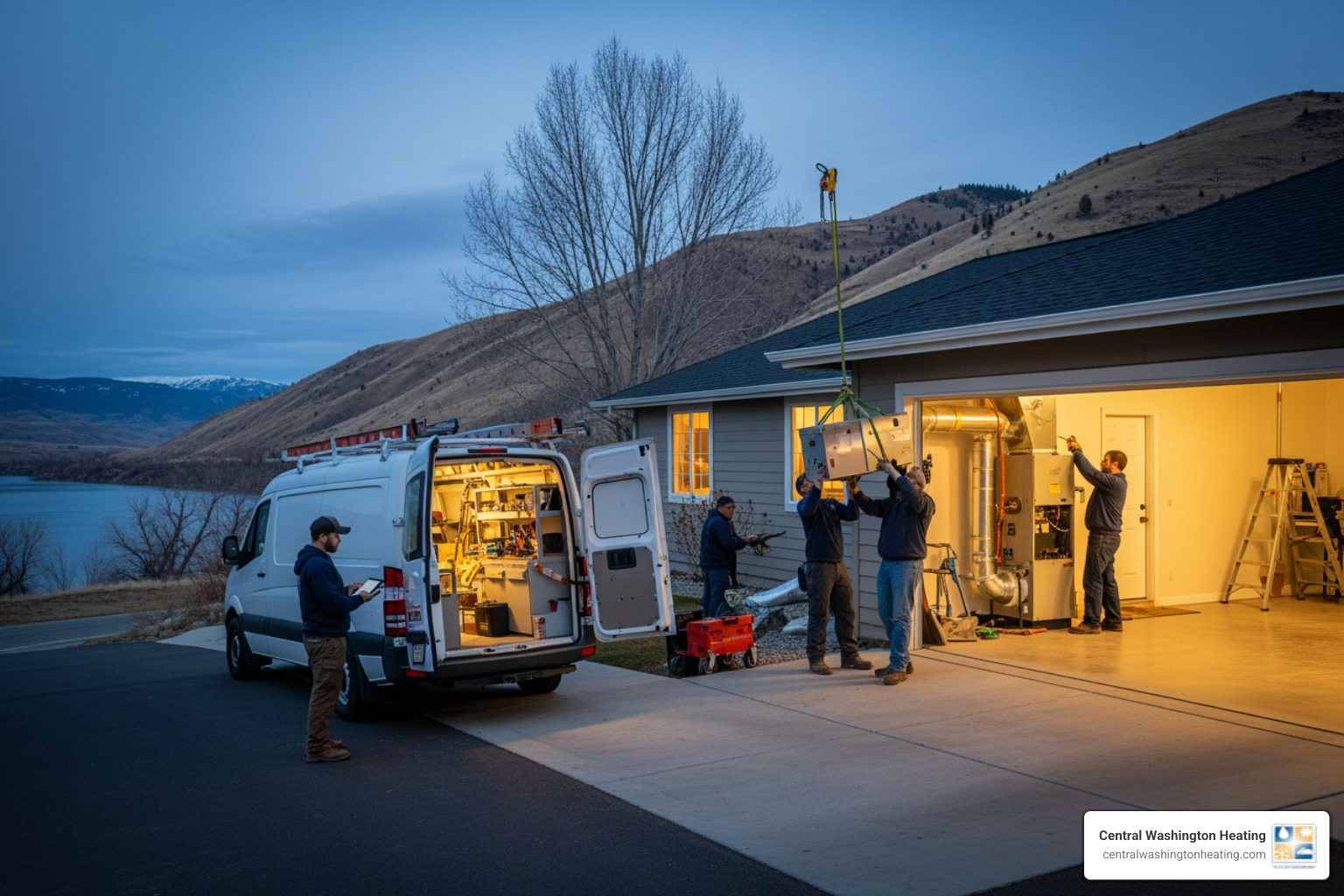 Emergency furnace installation in East Wenatchee, WA: Same-Day!