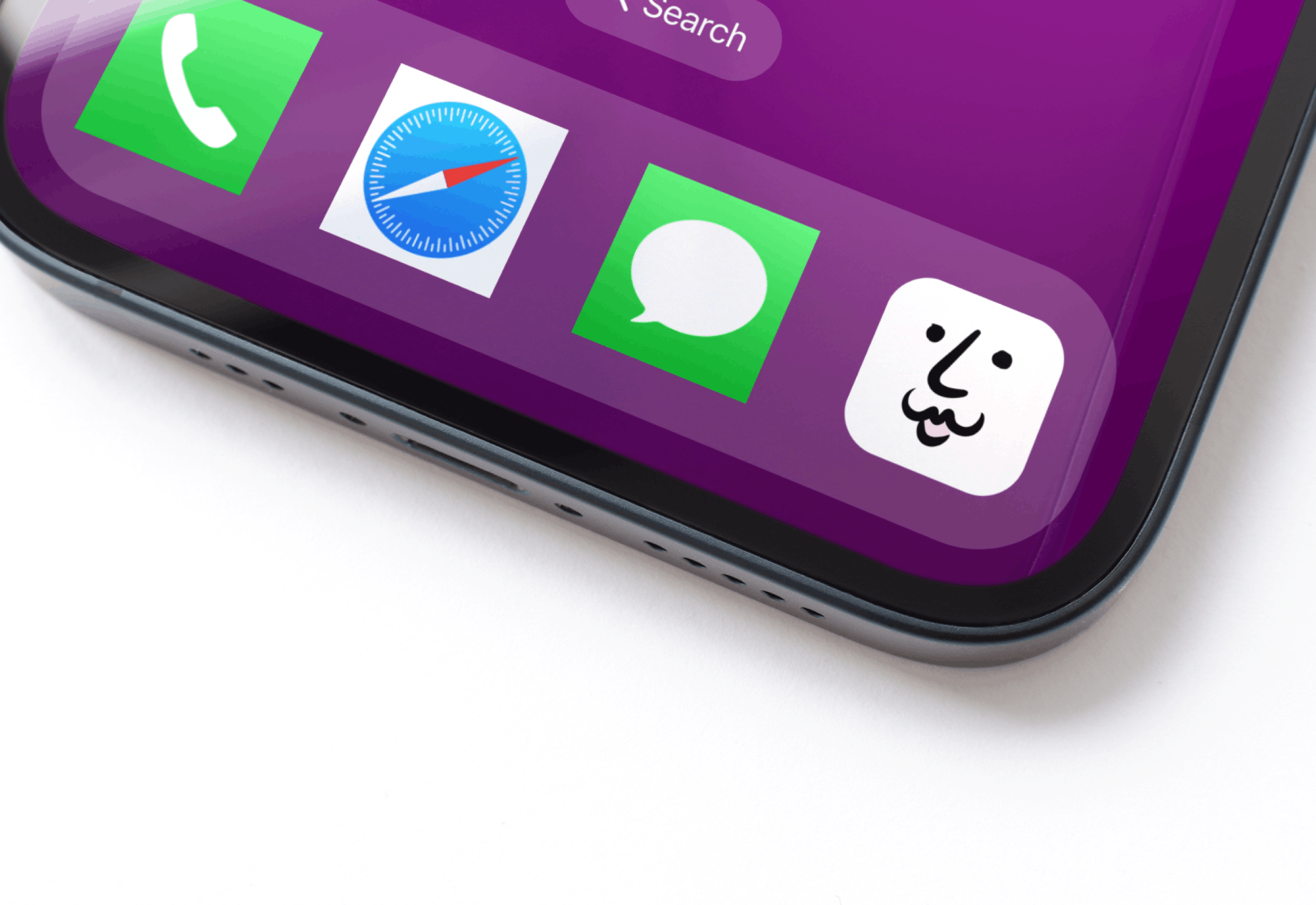 A close up photo of the Horatio app icon