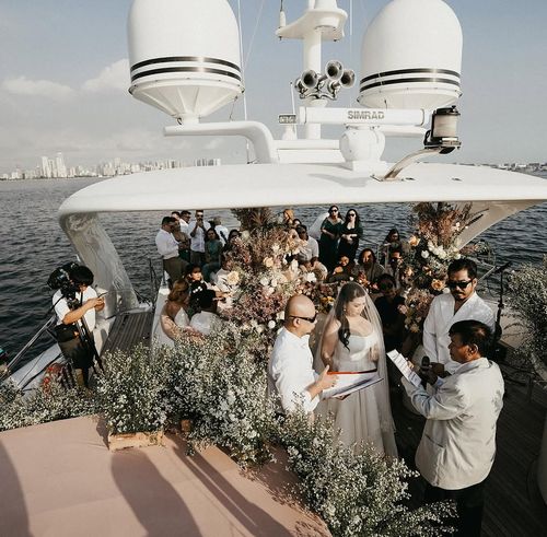 yacht charter for wedding