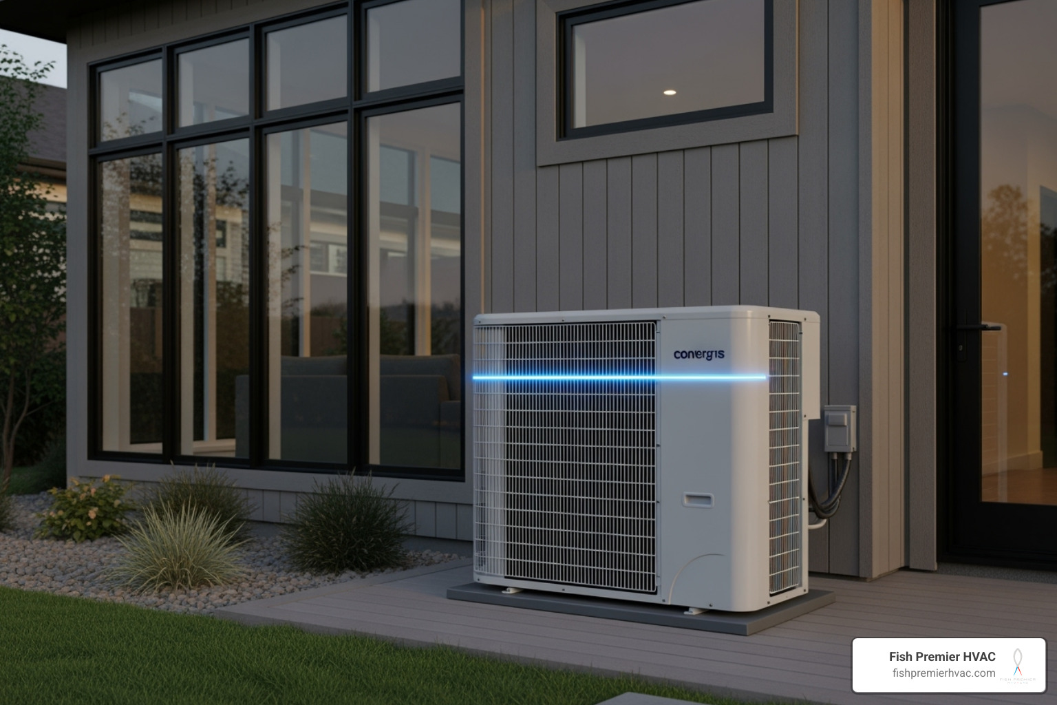 A chart showing long-term energy savings with a high-efficiency system - luxury hvac installation dallas