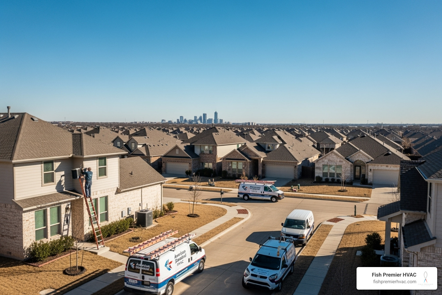 American Standard HVAC logo with "Award-Winning" seal - american standard hvac fort worth