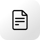 icon document white