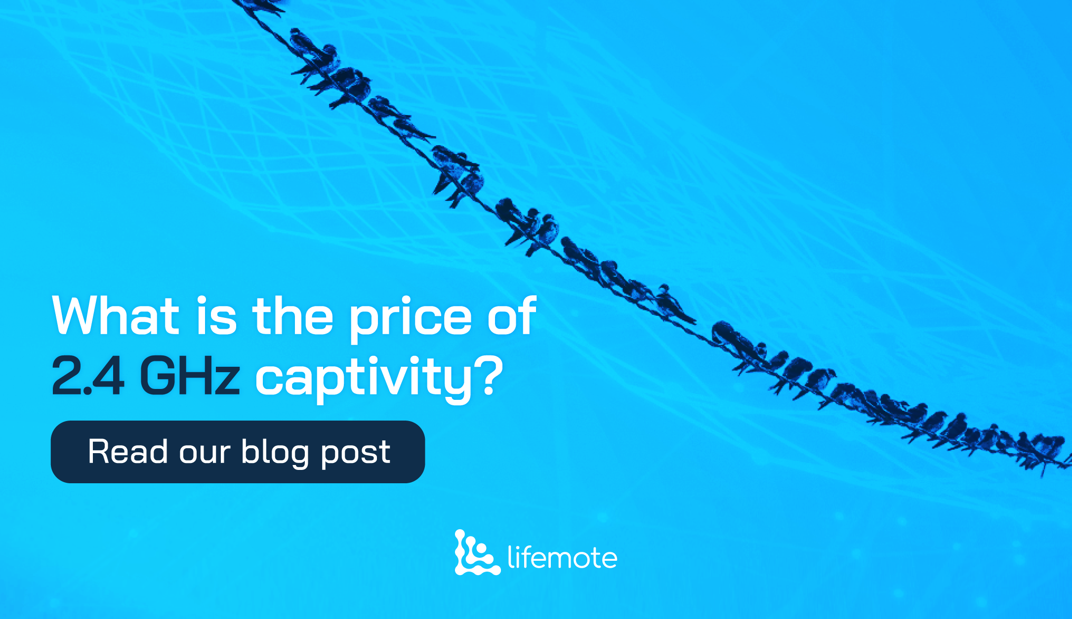 alt="Blog cover for 'The Price of 2.4 GHz Captivity' – highlighting the performance costs of devices stuck on the congested 2.4 GHz Wi-Fi band"