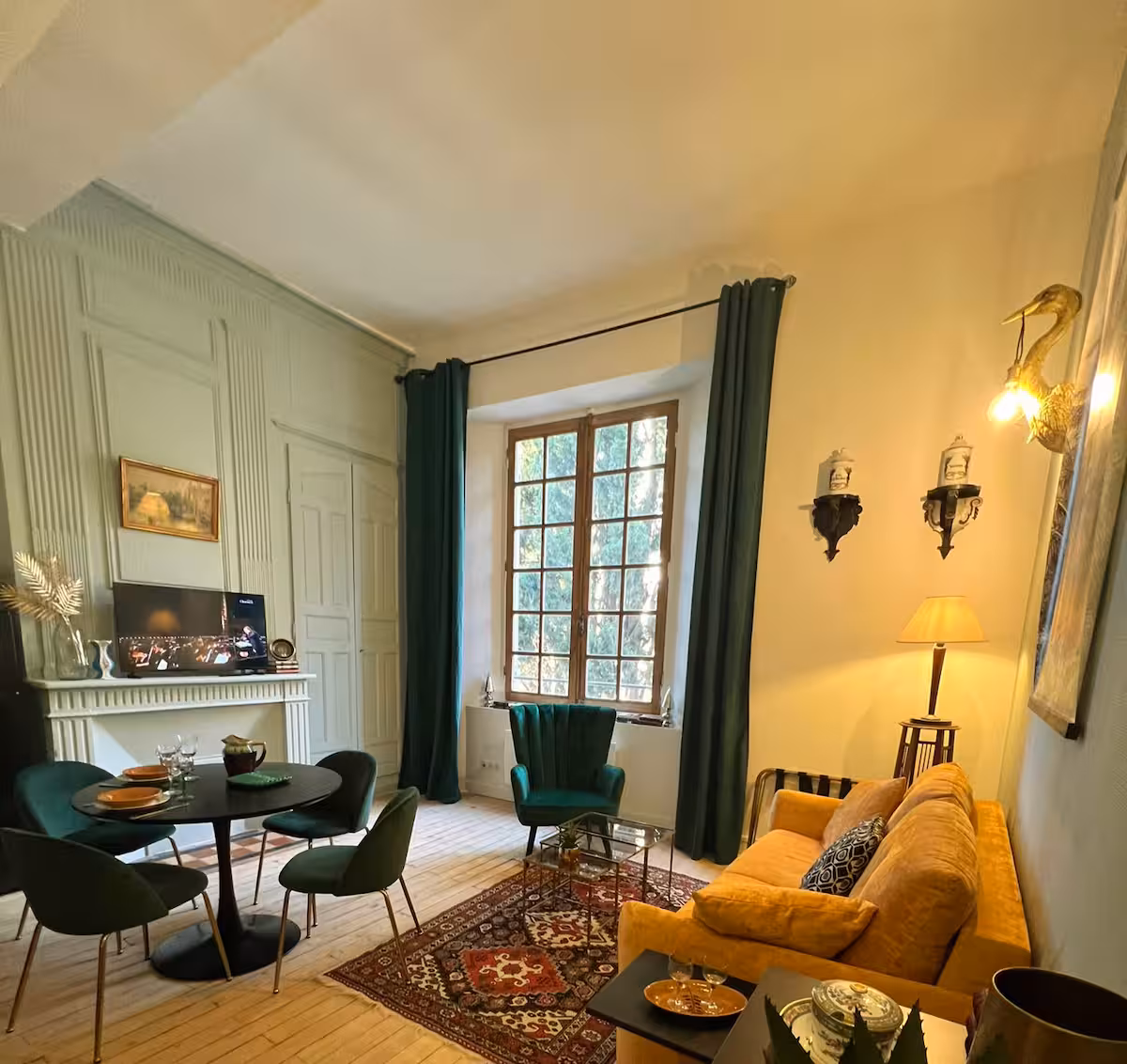 Séjour cosy appartement Airbnb 2 personnes à Tours