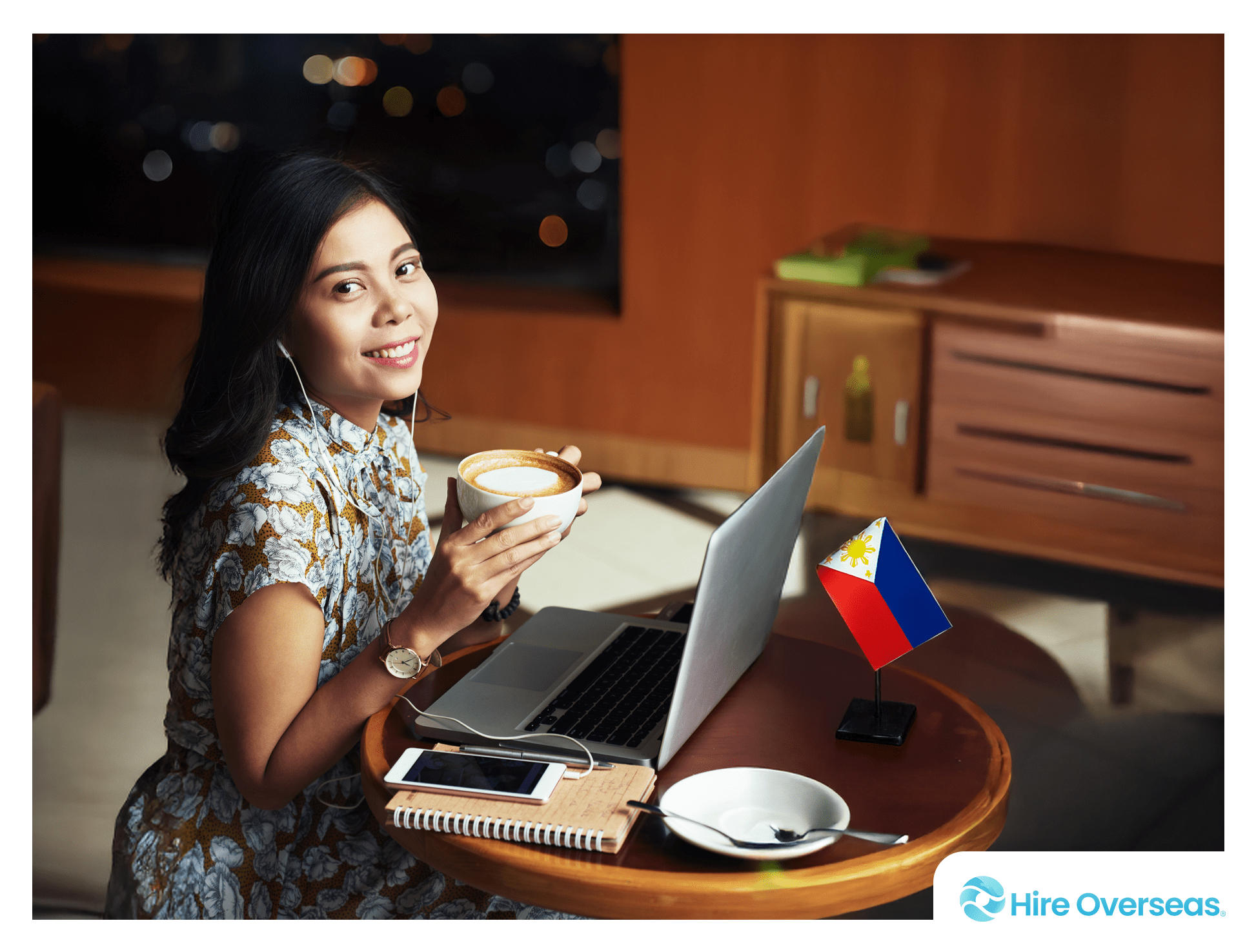 A filipina remote worker