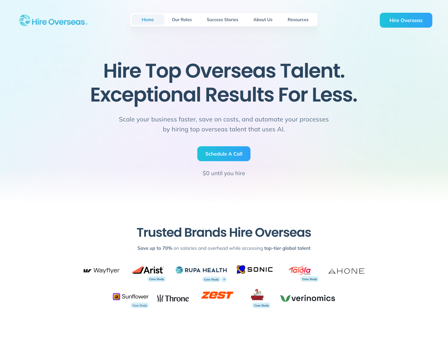 Hire Overseas screenshot