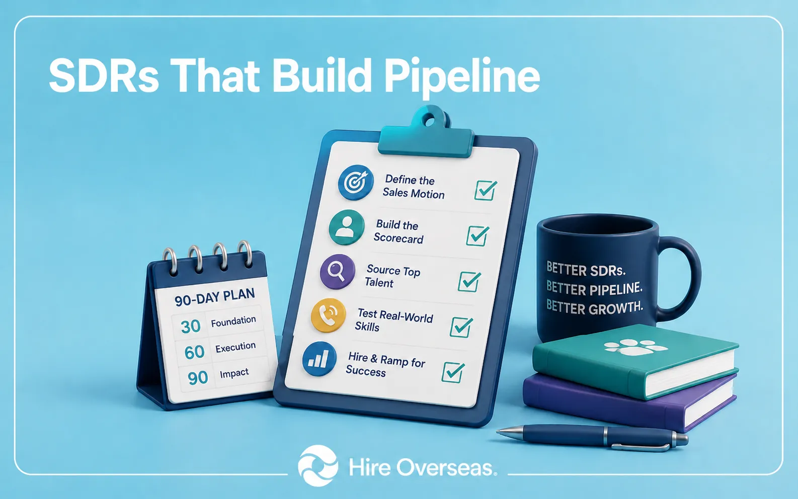 How to Hire SDRs: The Hire Overseas Guide to Finding Reps Who Can Build Pipeline