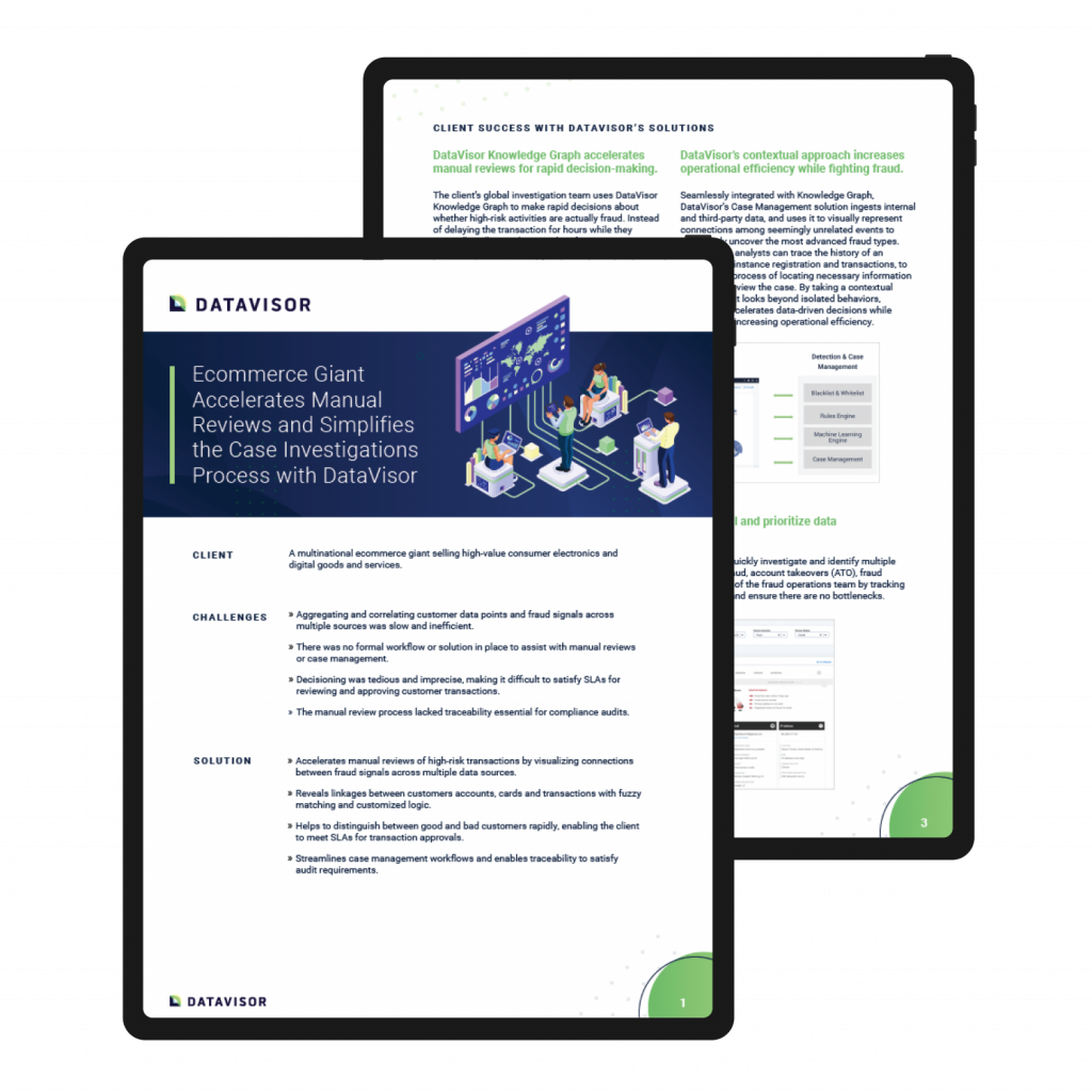 ecommerce giant simplifies fraud investigations case study cover|