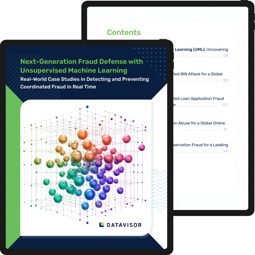 4 UML Case Studies detecting fraud in real-time in 4 different industries|Thumbnail of the UML Case Studies