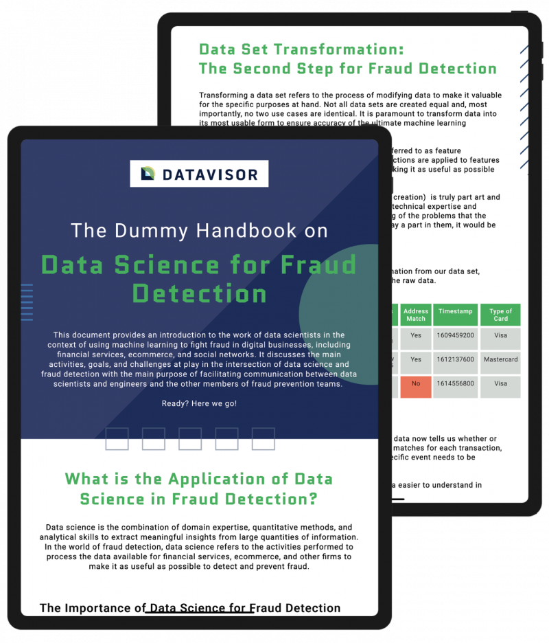 The Dummy Handbook on Data Science for Fraud Detection|The Dummy Handbook on Data Science for Fraud Detection 2|The Dummy Handbook on Data Science for Fraud Detection