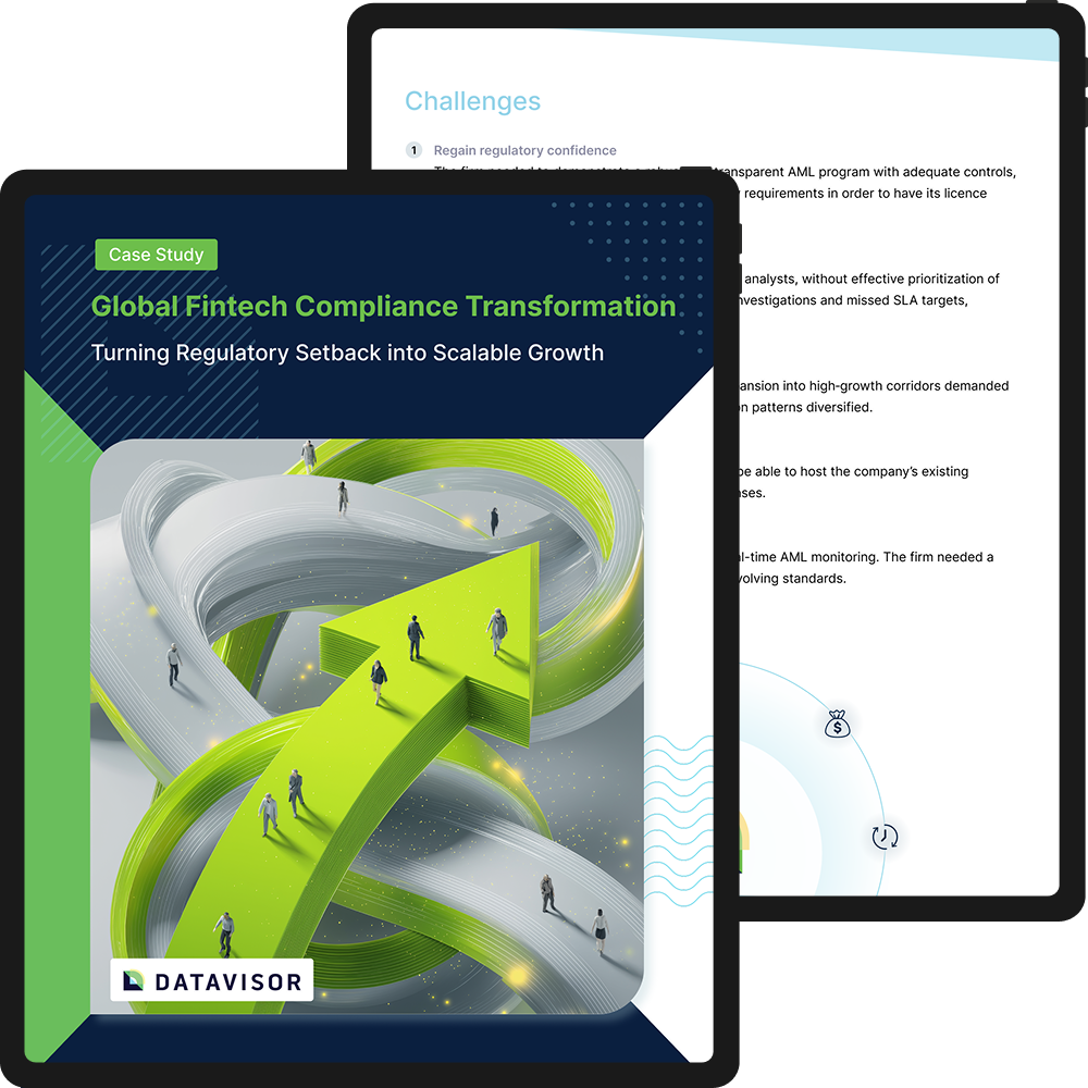DataVisor Case Study - Global Fintech Compliance Transformation: Turning Regulatory Setback Into Scalable Growth - Banner Image