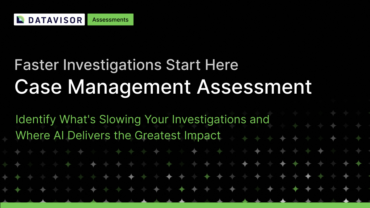 Case Management Assessment DataVisor _ Banner image