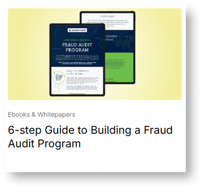 ||6-step Guide to Building a Fraud Audit Program - Social|6-step Guide to Building a Fraud Audit Program - Thumbnail|6-step Guide to Building a Fraud Audit Program - FI|6-step Guide to Building a Fraud Audit Program - Thumbnail|6-step Guide to Building a Fraud Audit Program - Thumbnail
