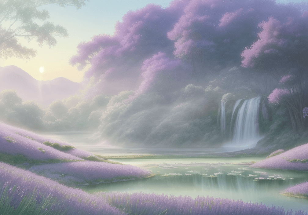 Tech innovation blooms like ethereal lotus: AI transforming coding landscapes with serene potential, bridging creativity and digital harmony