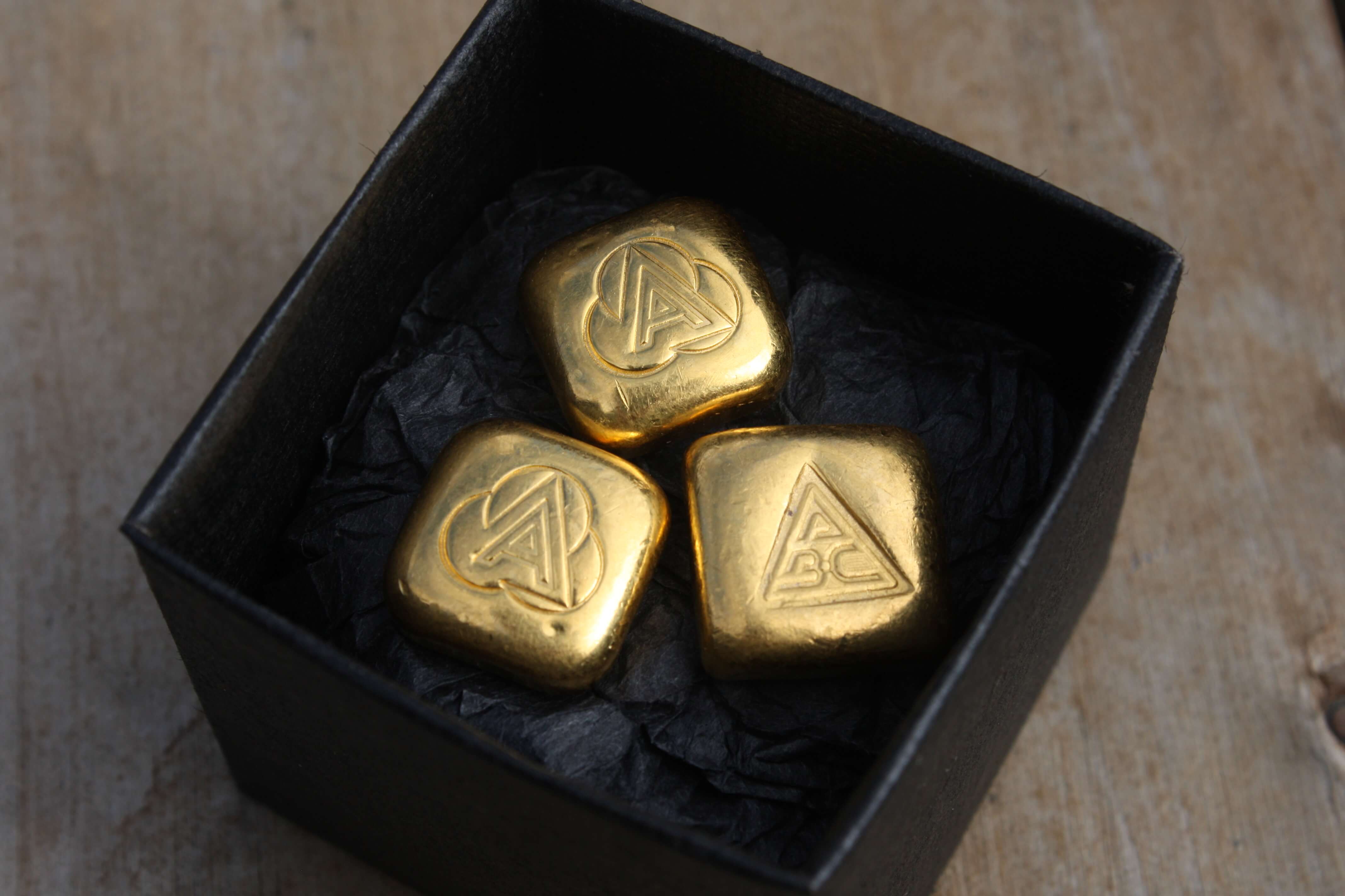 1 oz gold bars