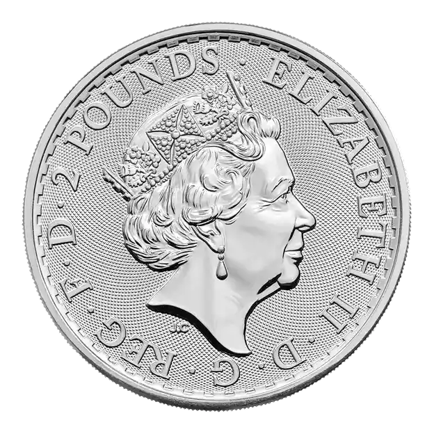 One ounce silver Royal mint Britannia coin