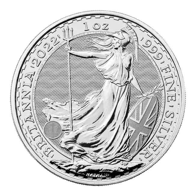 One ounce silver Royal mint Britannia coin
