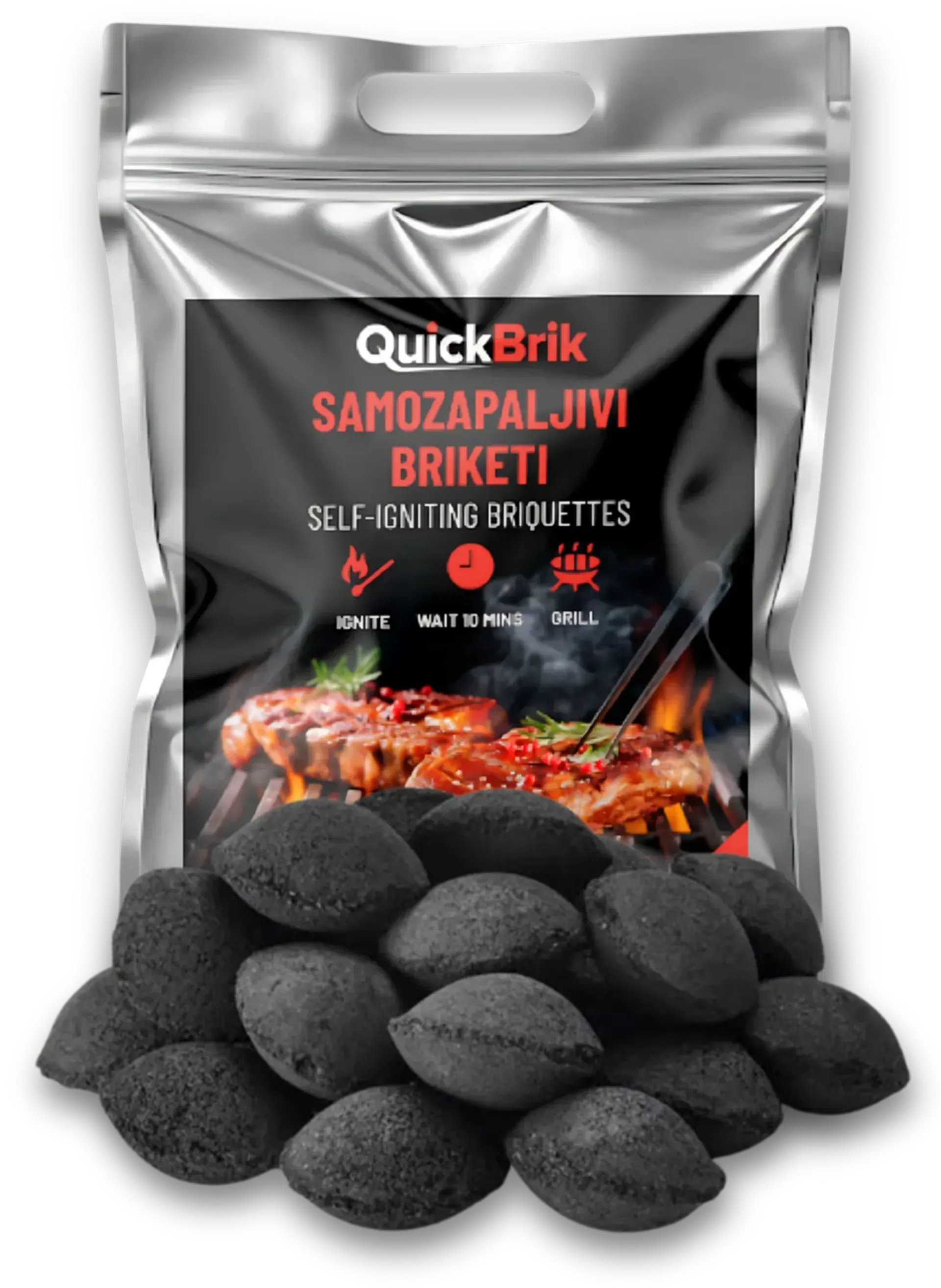 QuickBrik Briketi Za Rostilj