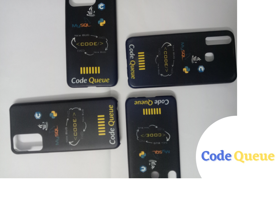 CodeQueue phone cover