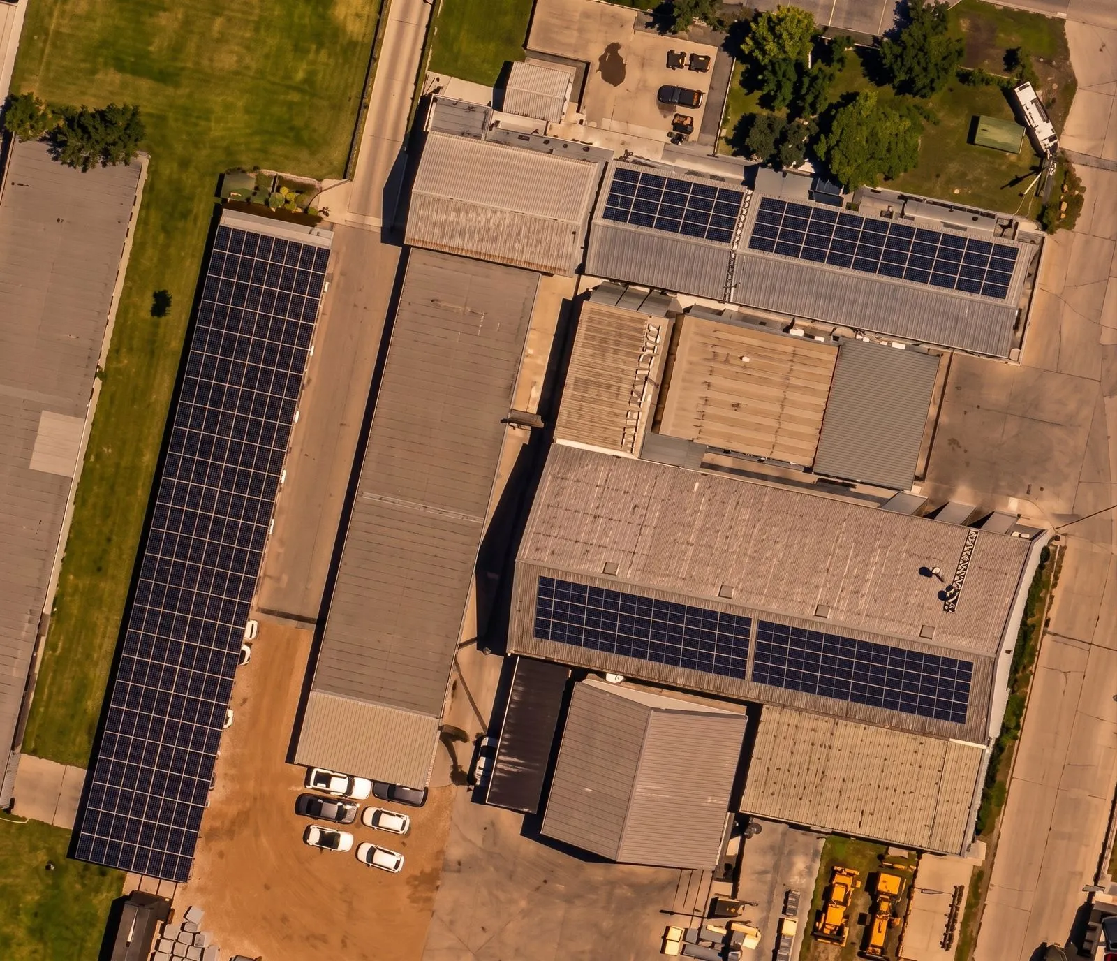 Rooftop solar plant at Agri Technovation’s laboratory in Wellington, installed by Imvelo Energy