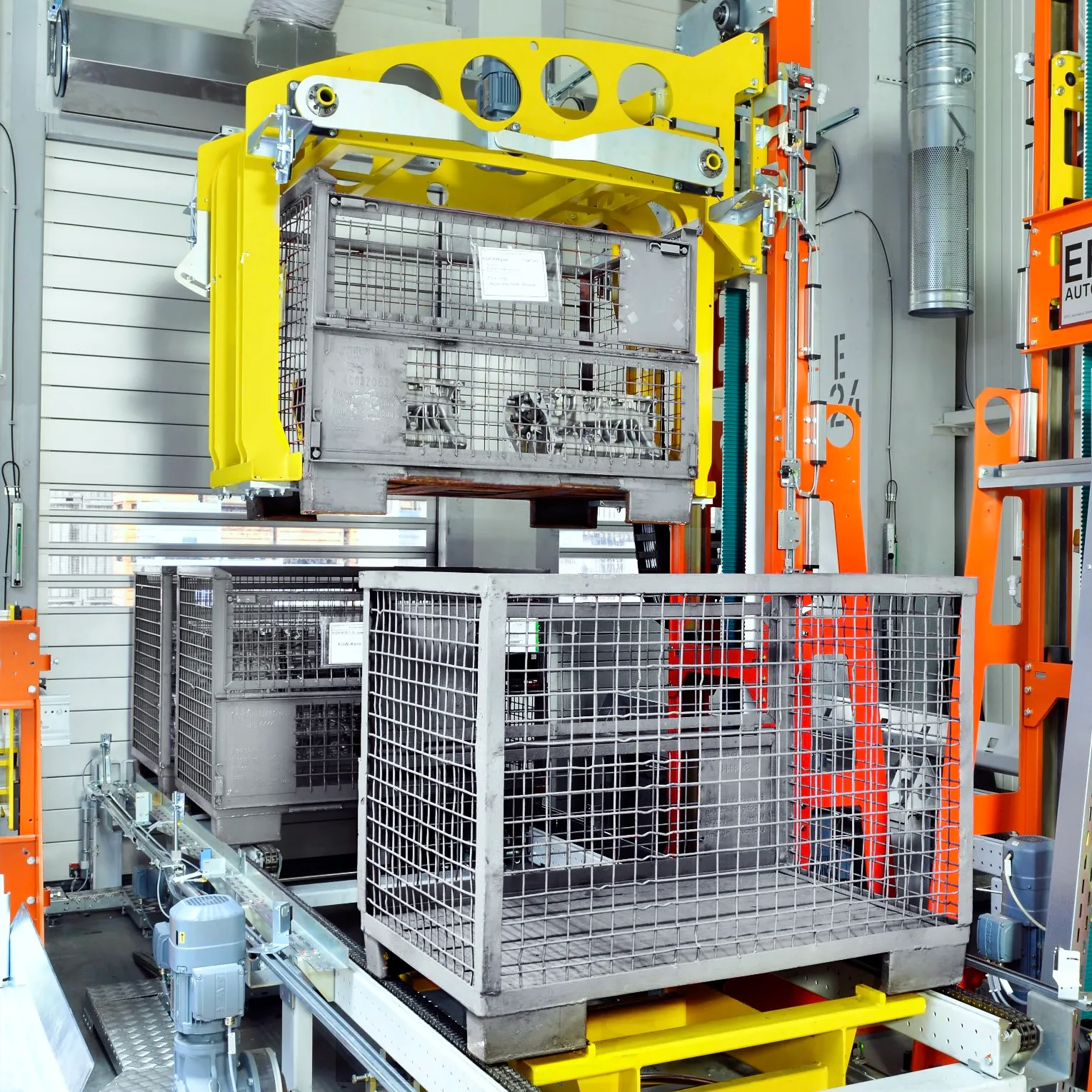 Gitterboxen Miete Abwicklung
