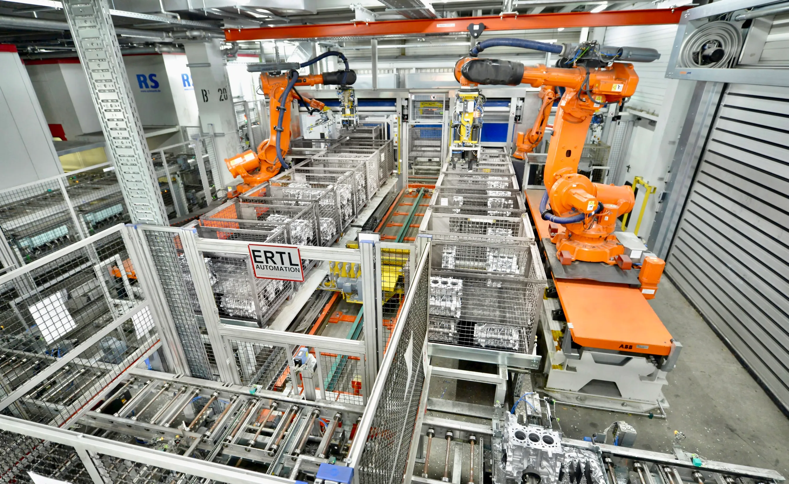 Gitterboxen Miete im Lager