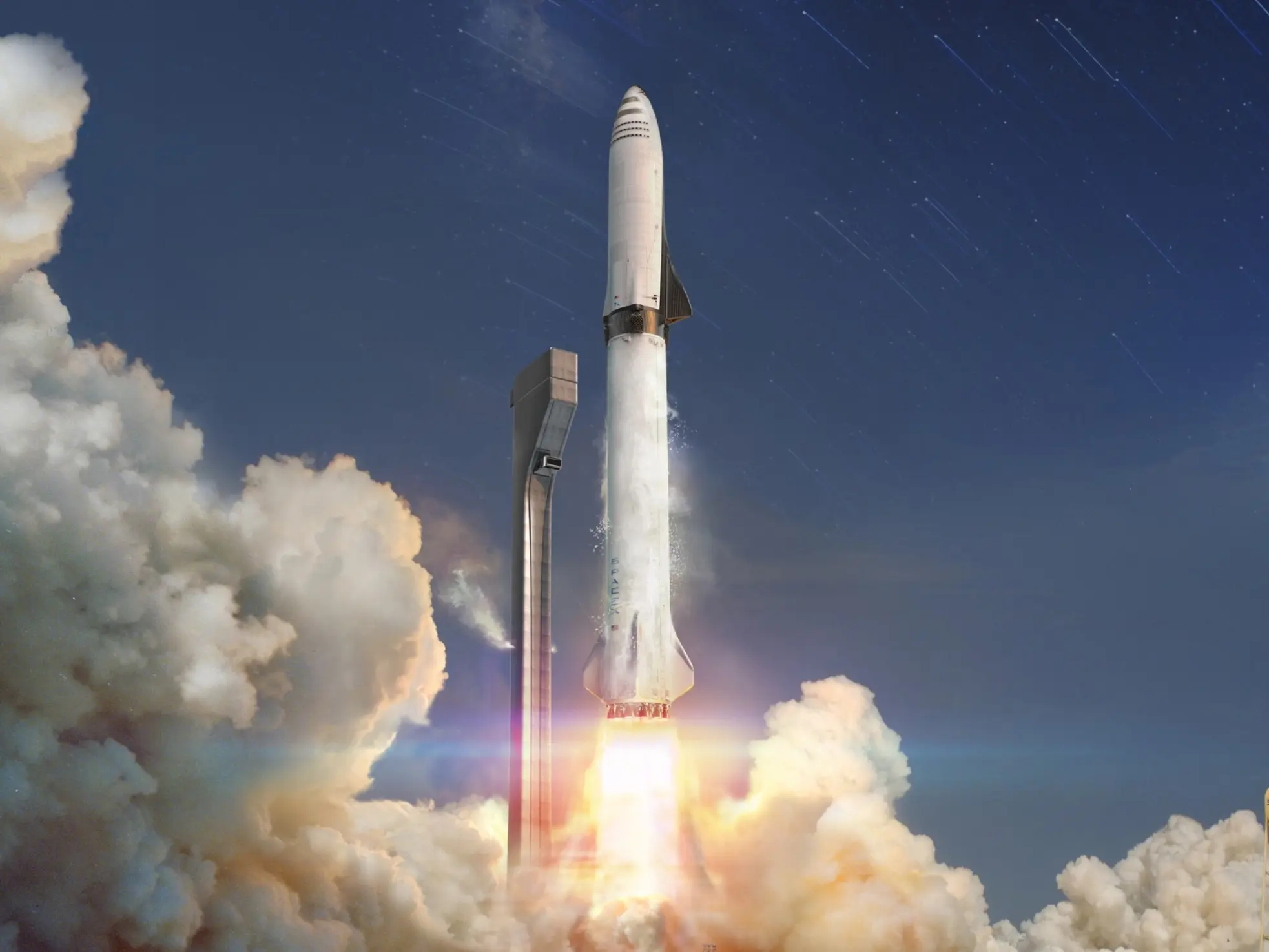SpaceX rocket launch