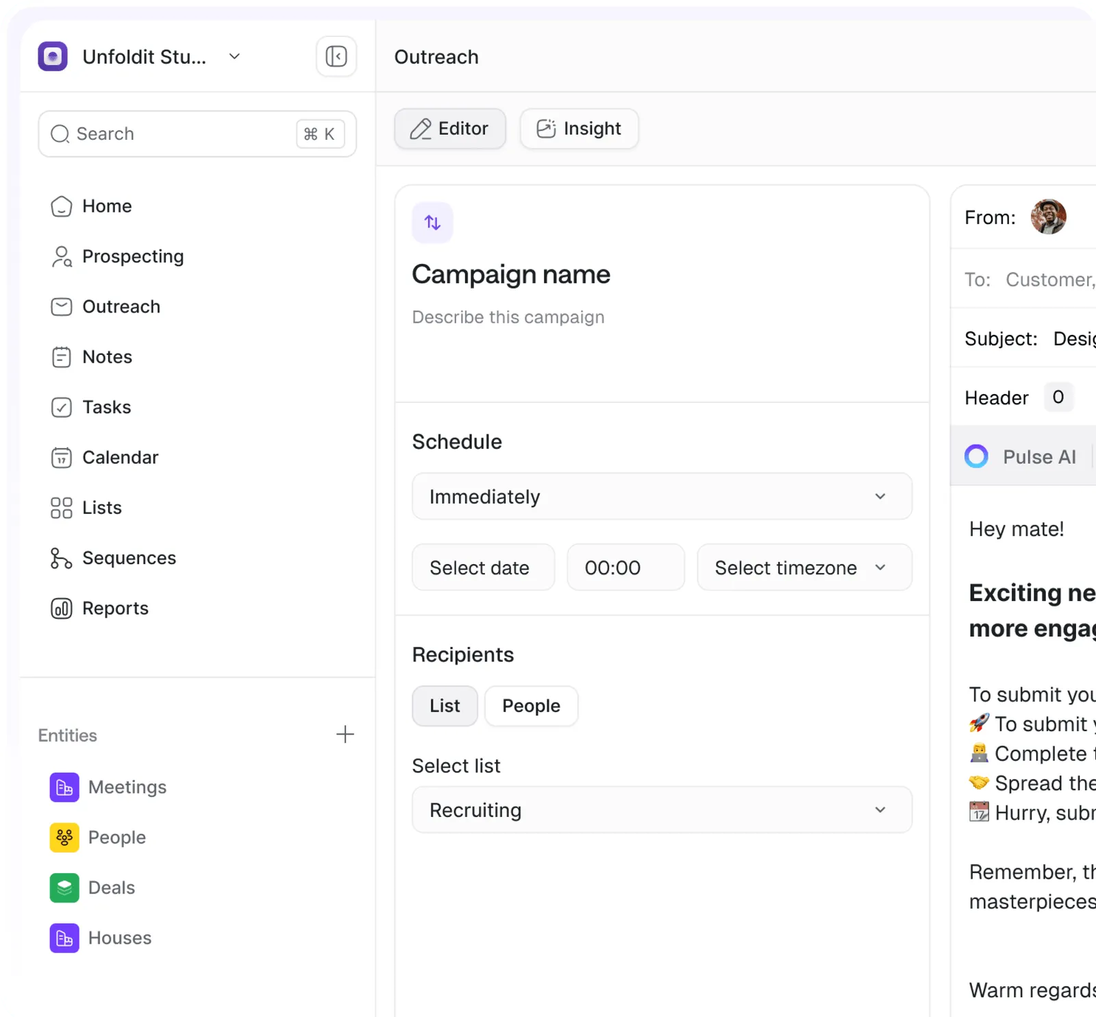 sales dashboard