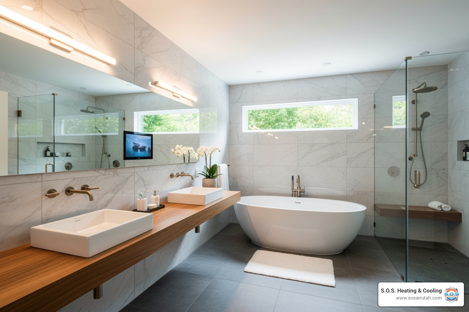 Stunning, completed bathroom remodel - Bathroom design consultation