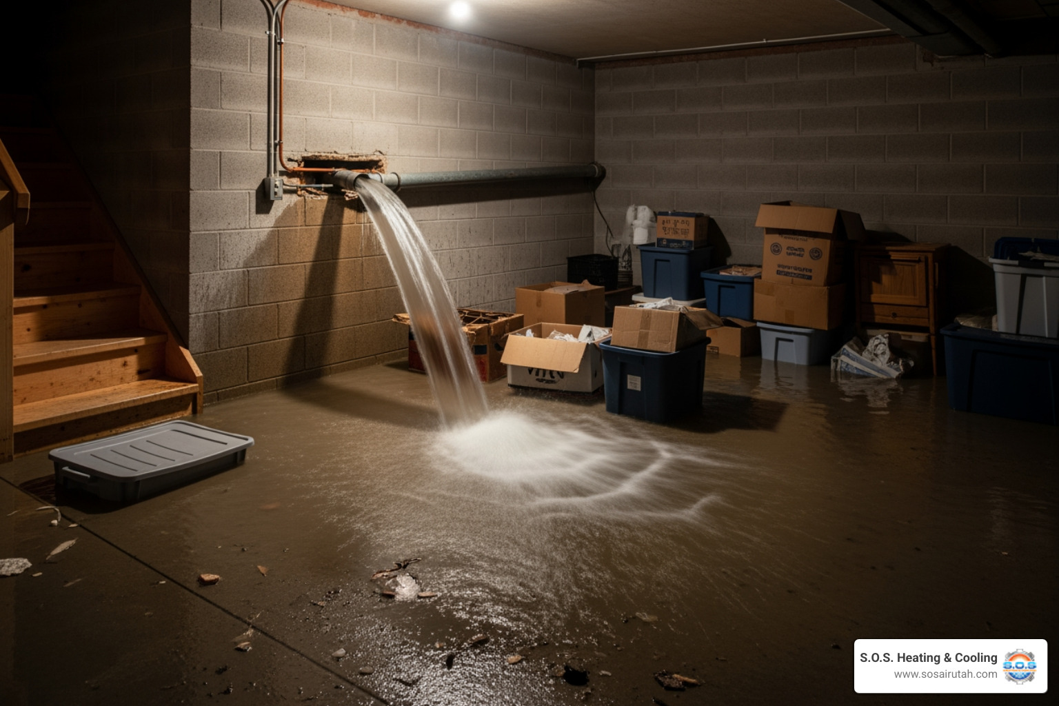 My pipe just burst, I need an emergency plumber in Salt Lake right now.