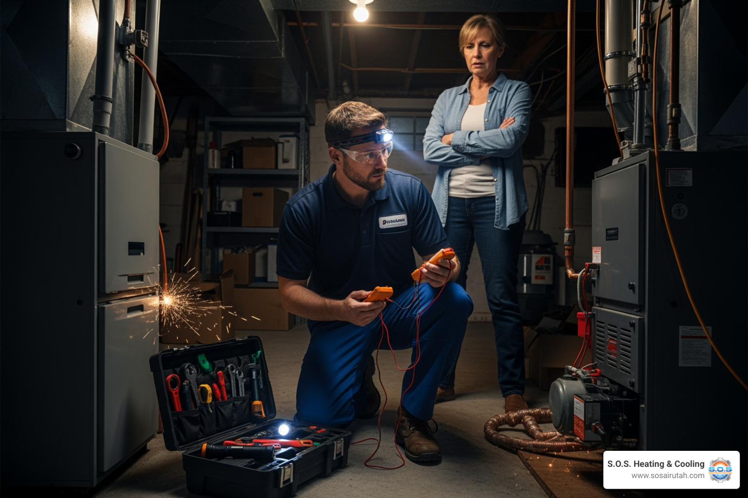 My furnace stopped working. Who offers 24/7 emergency heating repair in Salt Lake City?