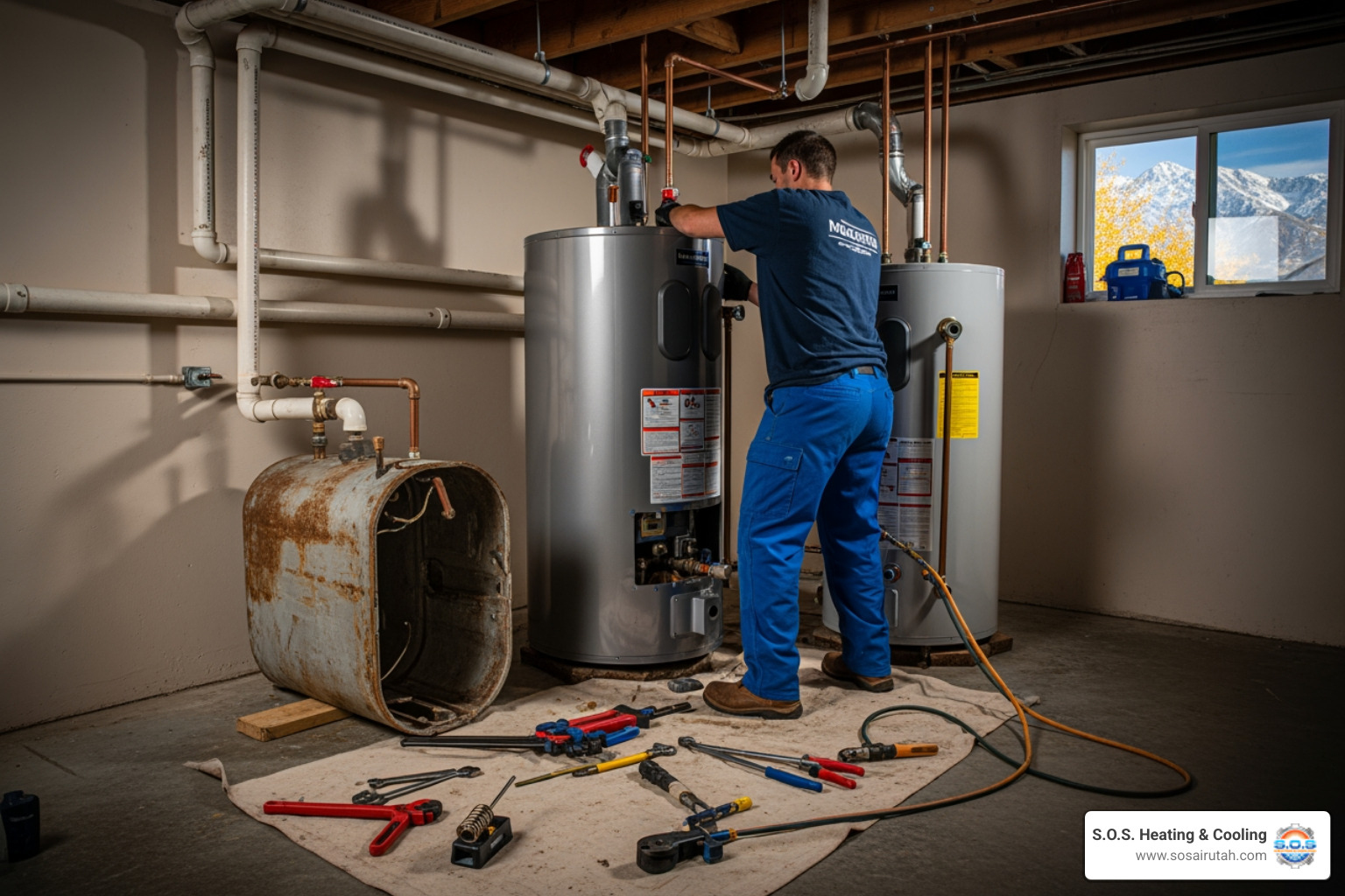 Hot Water, No Hassle: The Best Water Heater Replacement in Salt Lake City
