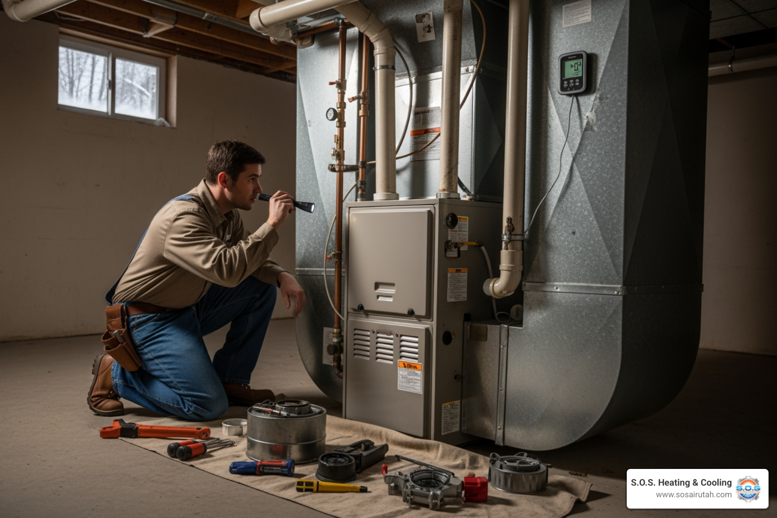 Don't Freeze! How to Get Emergency Furnace Maintenance in Bountiful Fast