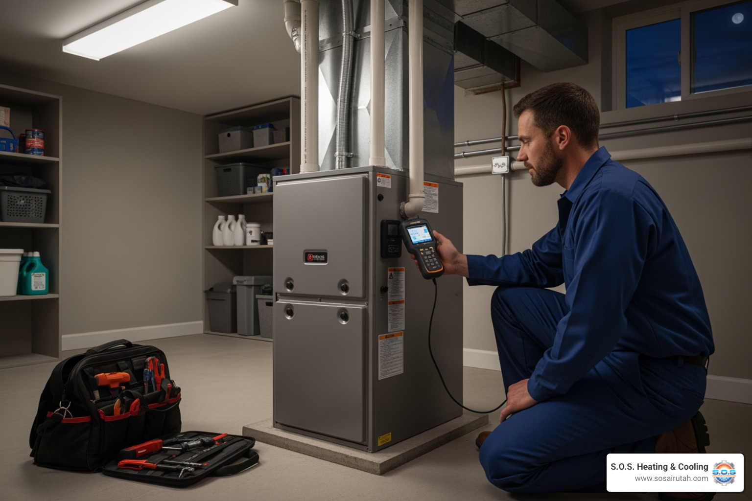 Rapid Relief: Emergency & Same-Day Furnace Maintenance in South Jordan