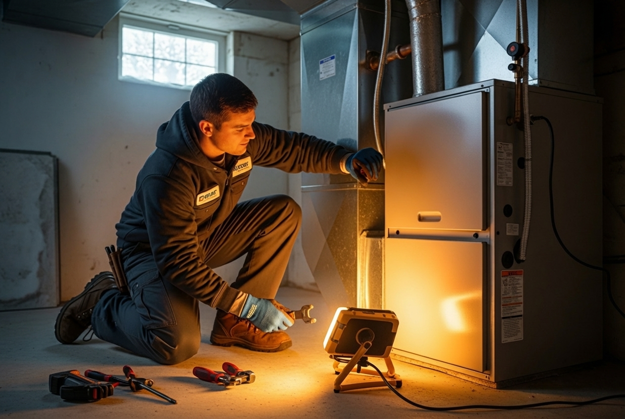 Need Heat Now Emergency Installation in South Jordan