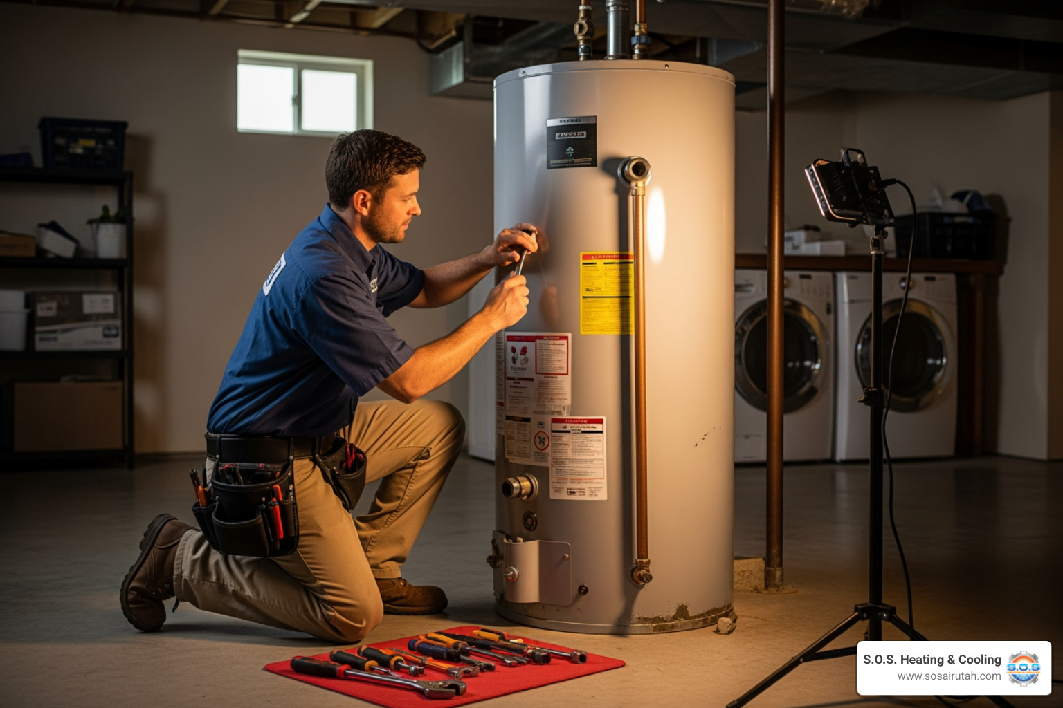 infographic explaining the top 5 signs a water heater needs professional attention - water heater repair company in south jordan, ut infographic explaining the top 5 signs a water heater needs professional attention - water heater repair company in south jordan, ut