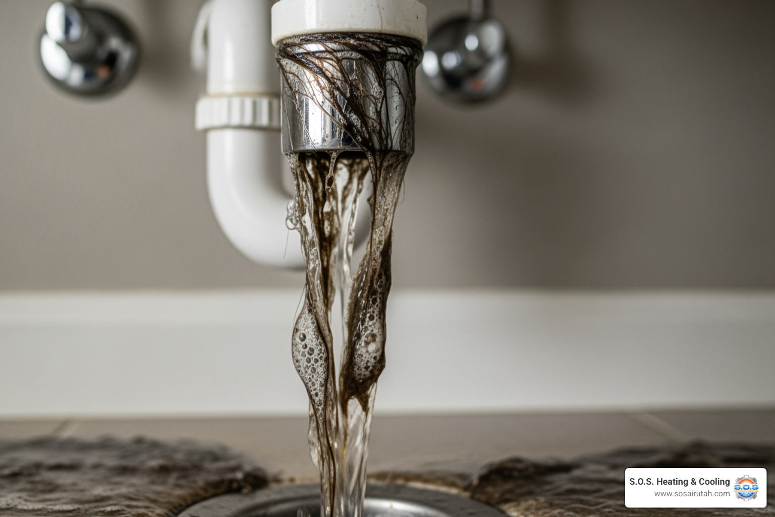 clogged drain in Murray UT