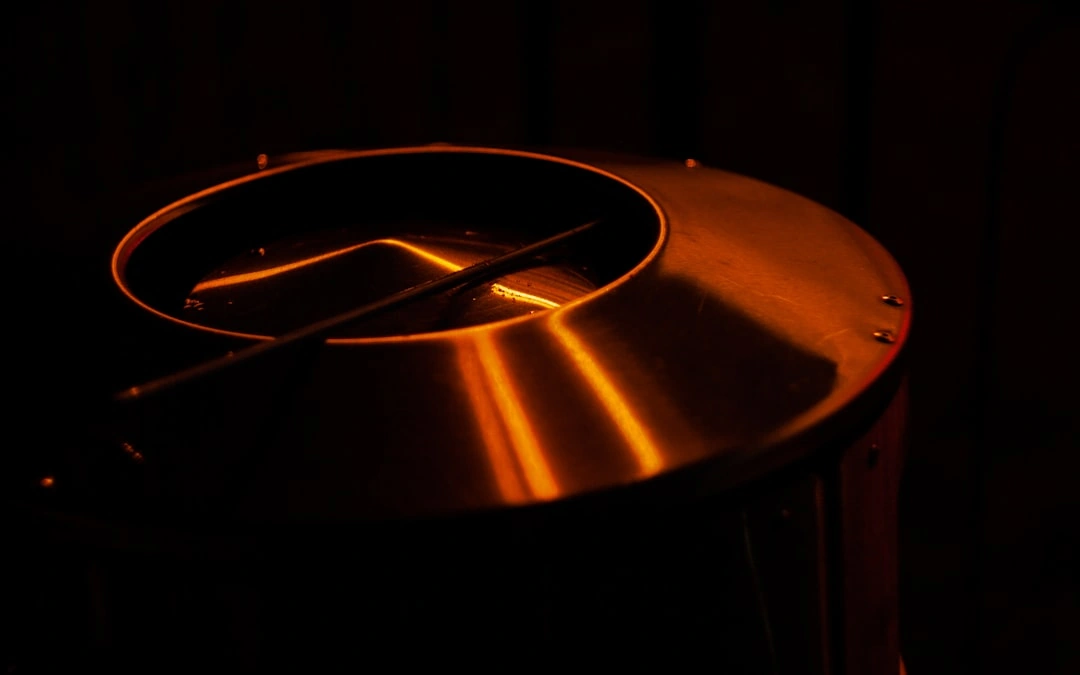 close-up of a titanium heating element designed for hard water resistance close-up of a titanium heating element designed for hard water resistance