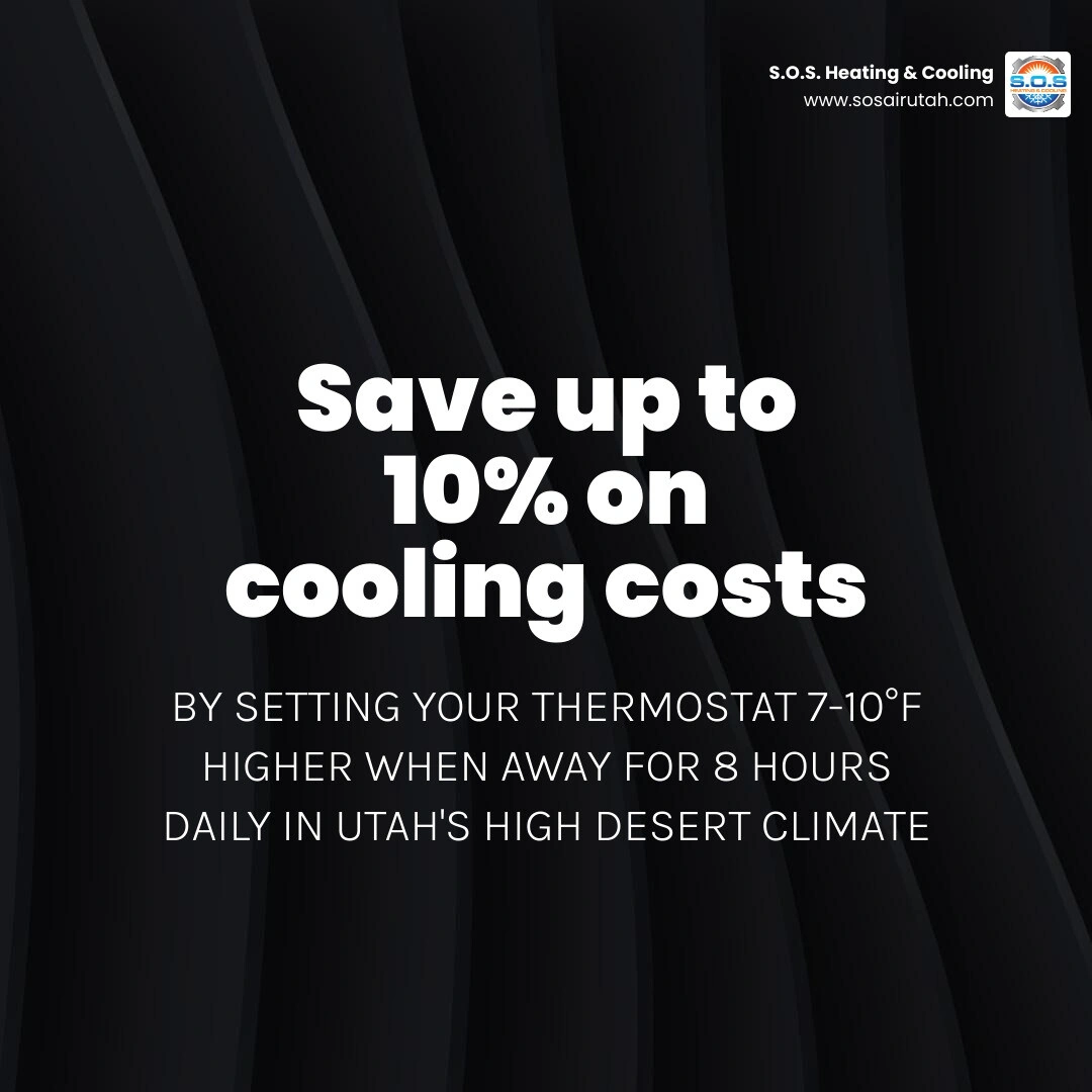 Infographic showing recommended summer thermostat settings for Wasatch Front homes by time of day and occupancy infographic Infographic showing recommended summer thermostat settings for Wasatch Front homes by time of day and occupancy infographic
