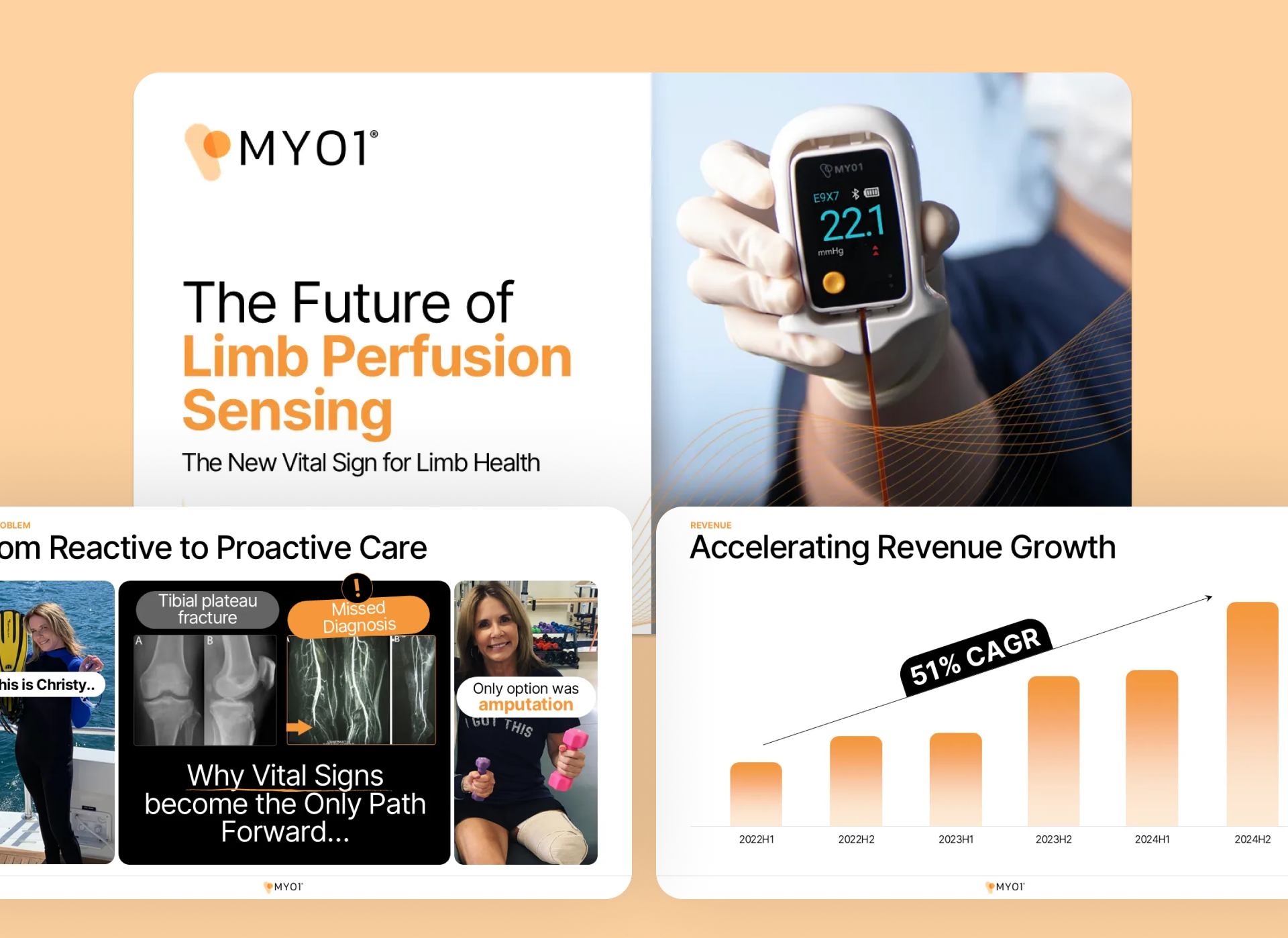 SOMAVAC is our client for healthcare pitch deck, crafted by pitch deck designers offering professional pitch deck design and investor pitch deck services.