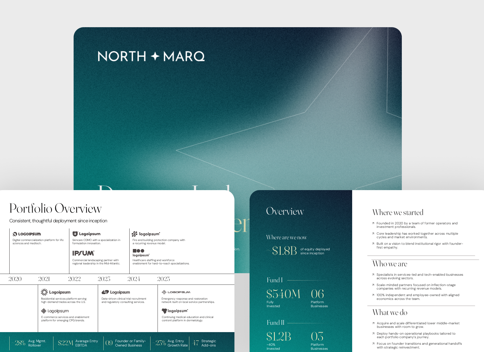 Pitch deck design service for Lea for demo day