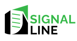 Signal Line investment firm logo featured in testimonial for Midea Hub presentation design studio specializing in VC fund pitch deck and venture capital presentation design