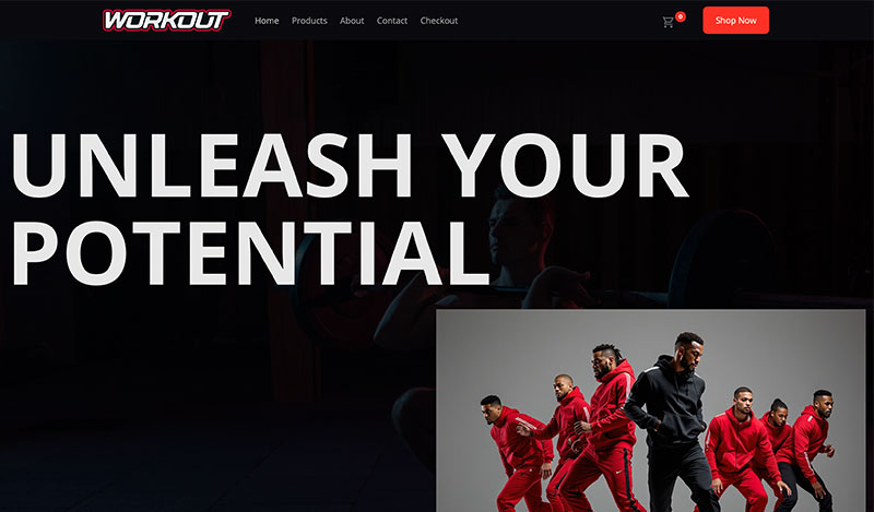 An example of a CartGenie store site using Webflow's AI Builder