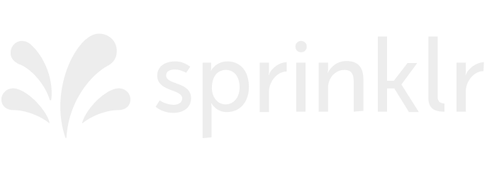 Sprinklr logo white